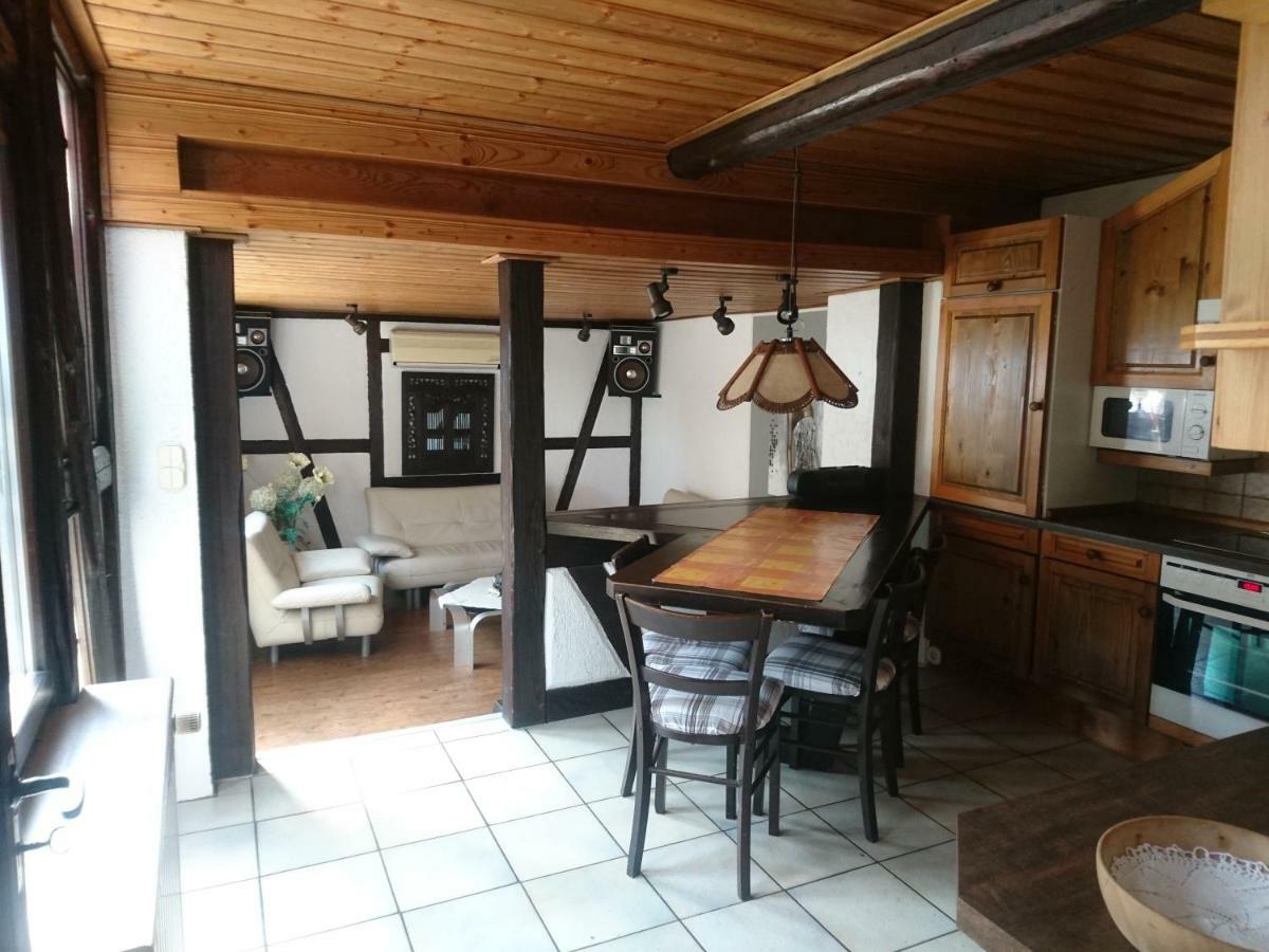Апартаменты Fachwerkhaus In D 63667 Nidda Fuer 8 Bis 12 Personen Экстерьер фото