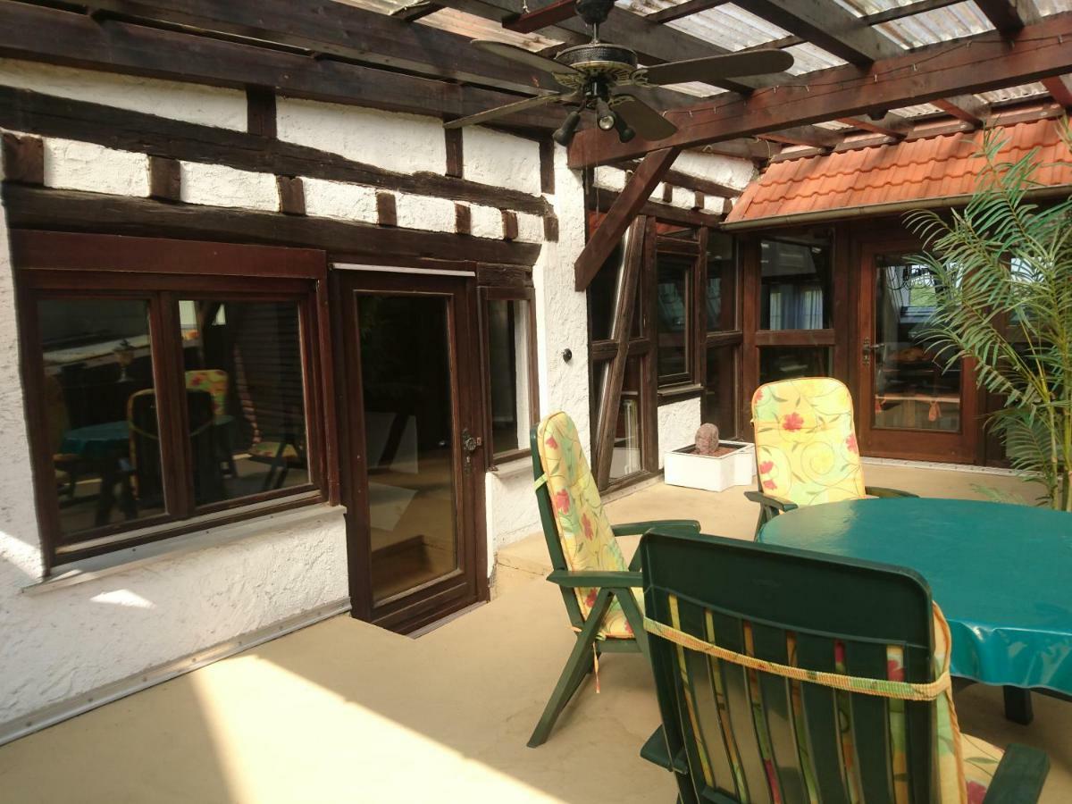 Апартаменты Fachwerkhaus In D 63667 Nidda Fuer 8 Bis 12 Personen Экстерьер фото